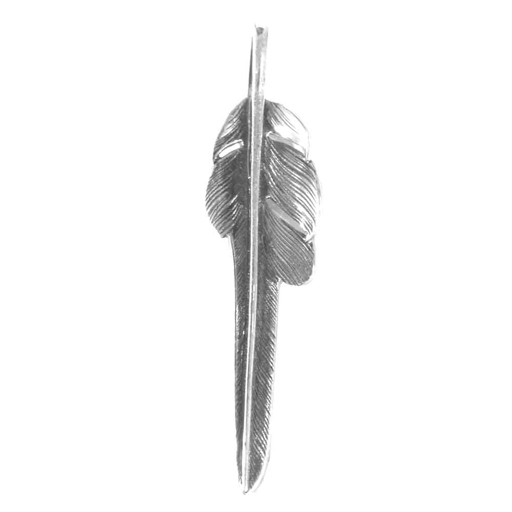 LARRY SMITH ラリースミス KAZEKIRI FEATHER カゼキリフェザー ペンダント トップ Mサイズ シルバー系【中古】