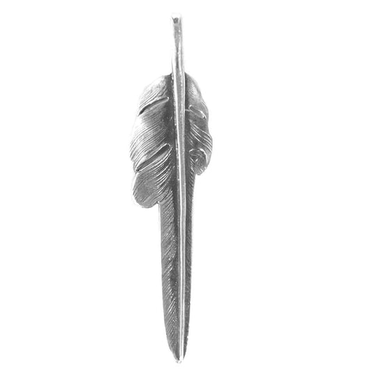 LARRY SMITH ラリースミス KAZEKIRI FEATHER カゼキリフェザー ペンダント トップ Mサイズ シルバー系【中古】