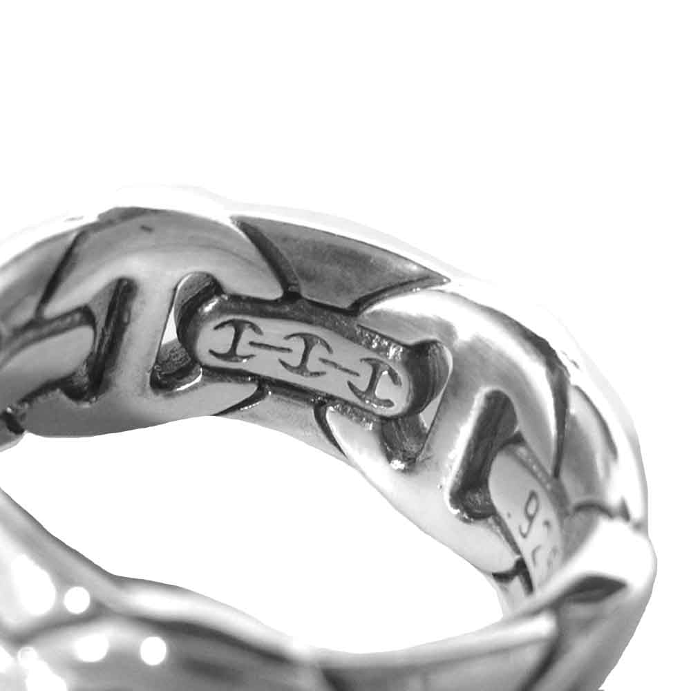 ホーセンブース WALL DAME RING ウォールダム リング シルバー系 12～13号程度【中古】