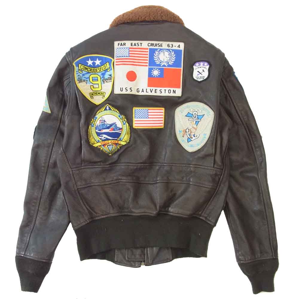 コックピットユーエスエー Type G-1 Brown TOP GUN トップガン ブラウン系 36【中古】