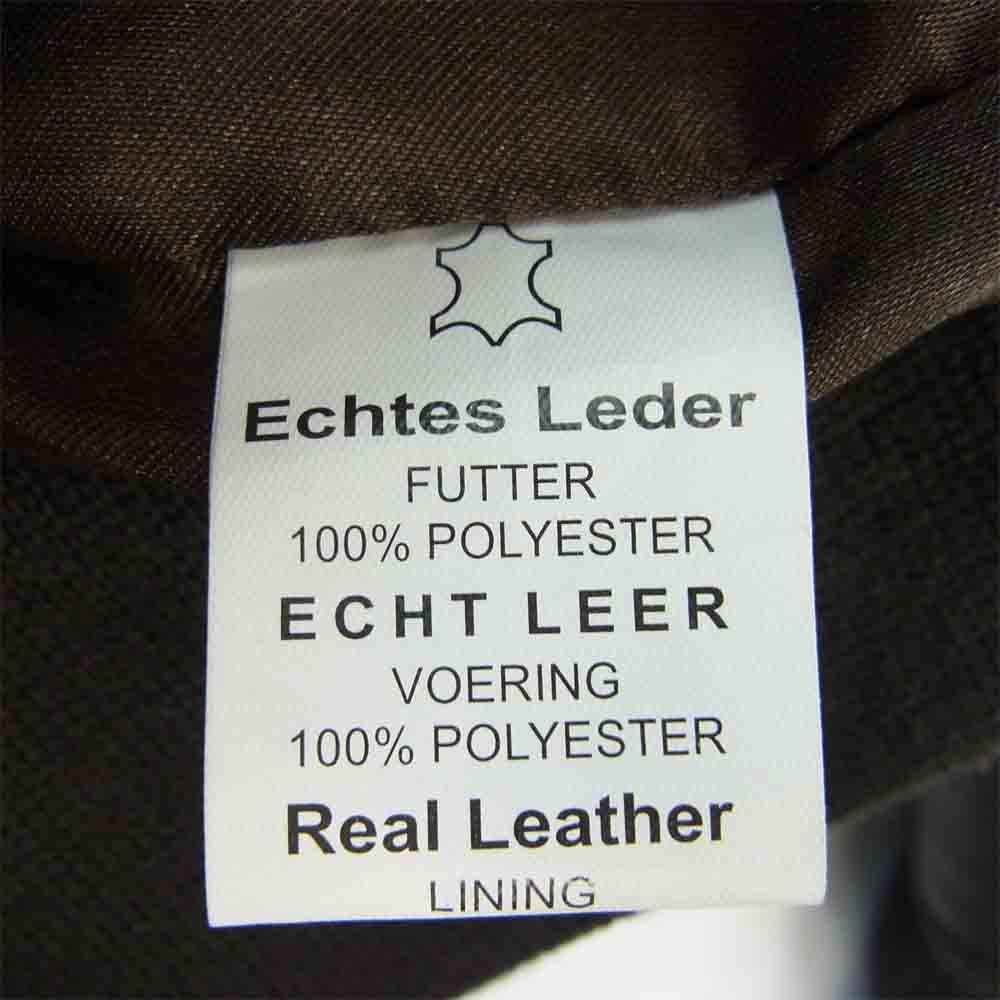 マックスケイディ TOP GUN トップガン レザージャケット ブラウン系 XS【美品】【中古】