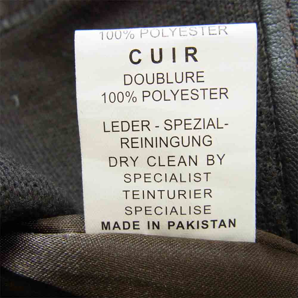 マックスケイディ TOP GUN トップガン レザージャケット ブラウン系 XS【美品】【中古】