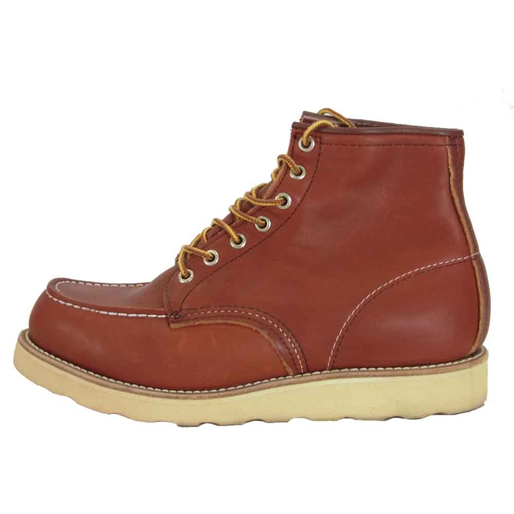 RED WING レッドウィング 875 IrishSetter アイリッシュセッター 半円犬タグ 赤茶系 US7E【極上美品】【中古】
