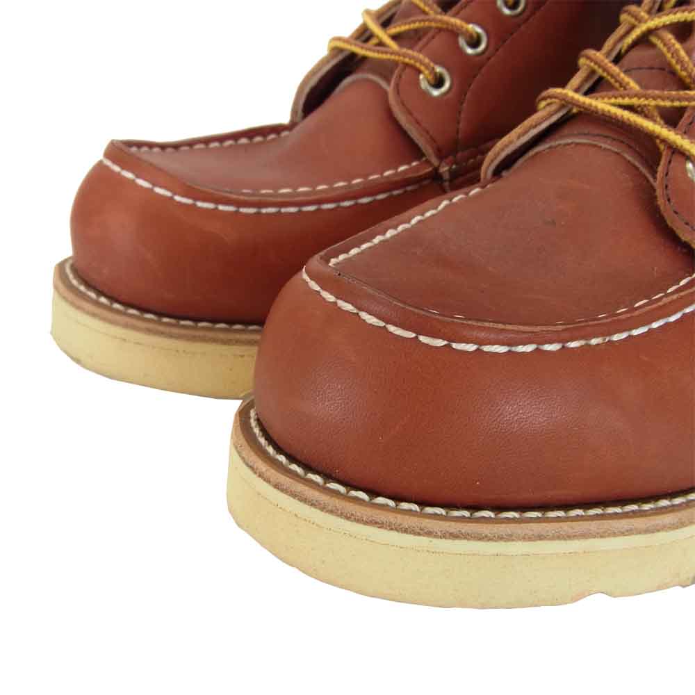 RED WING レッドウィング 875 IrishSetter アイリッシュセッター 半円犬タグ 赤茶系 US7E【極上美品】【中古】