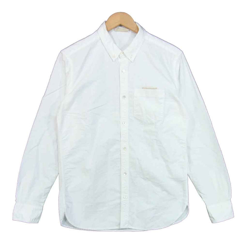 Sandinista サンディニスタ Standard OX BD Shirt スタンダード オックスフォード ボタンダウン シャツ ホワイト系 L【中古】