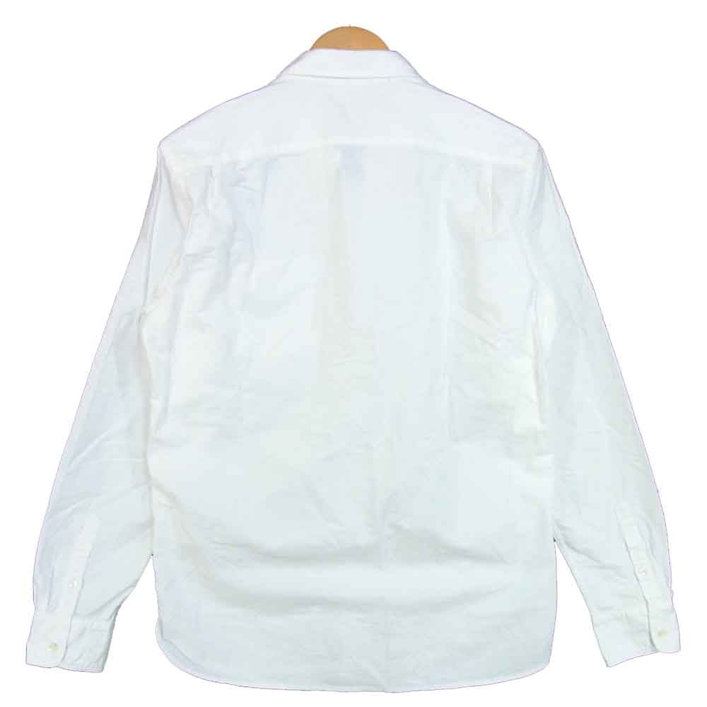 Sandinista サンディニスタ Standard OX BD Shirt スタンダード オックスフォード ボタンダウン シャツ ホワイト系 L【中古】