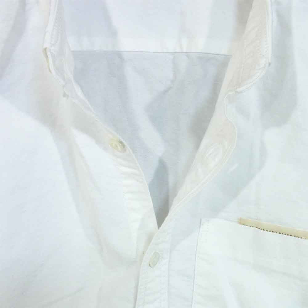Sandinista サンディニスタ Standard OX BD Shirt スタンダード オックスフォード ボタンダウン シャツ ホワイト系 L【中古】