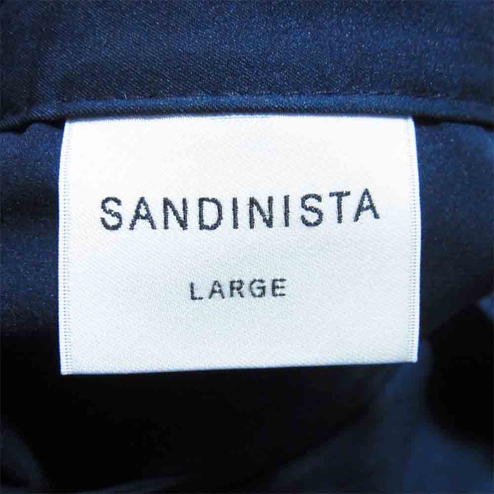 Sandinista サンディニスタ SS20-02-BT Spring Move Fit Easy Pants ムーブフィット ナイロン パンツ  ネイビー系 L【新古品】【未使用】【中古】
