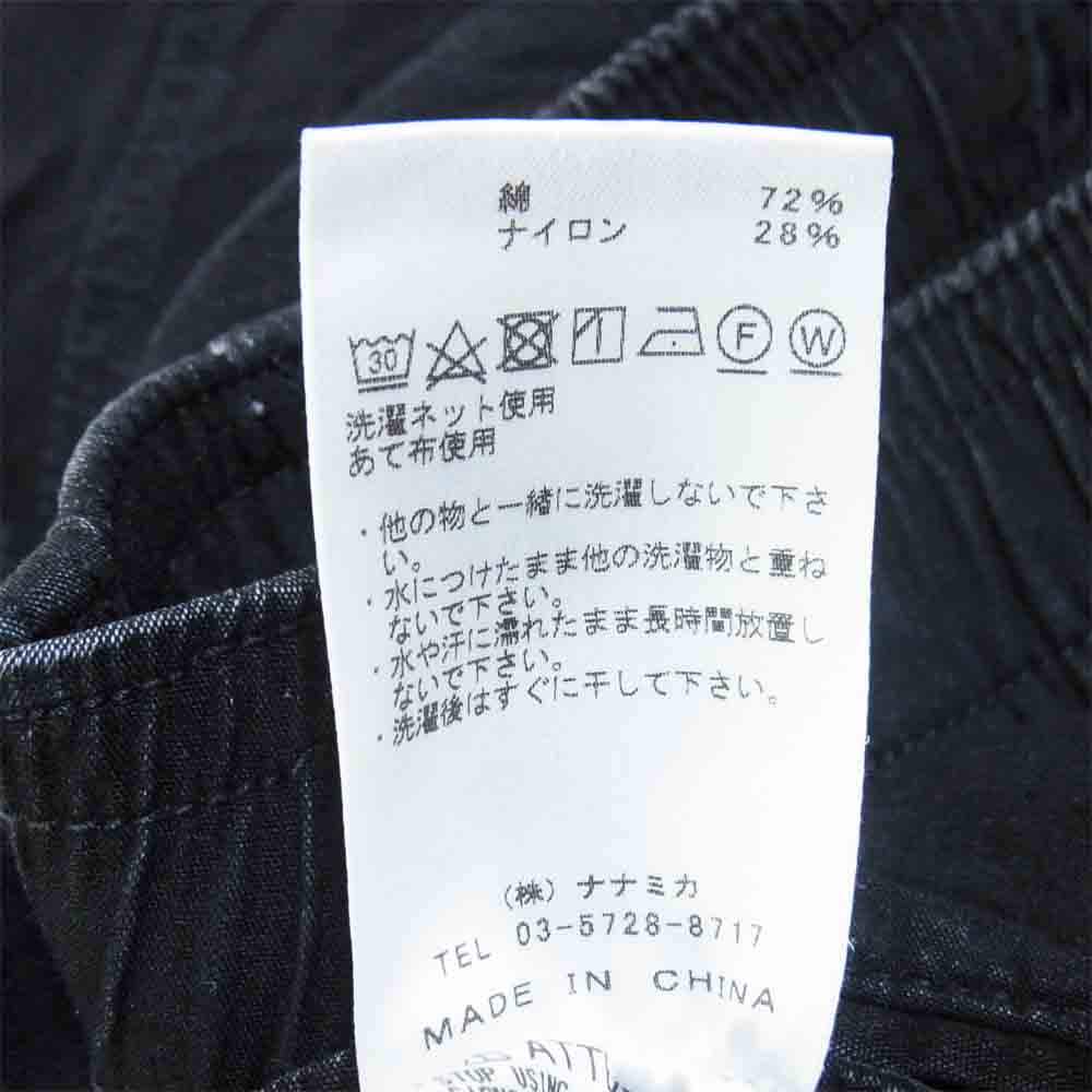 THE NORTH FACE ノースフェイス NT5003 PURPLE LABEL パープルレーベル Mountain Shirred Waist Pants マウンテン 社0リング ウエストパンツ ブラック系 34【中古】