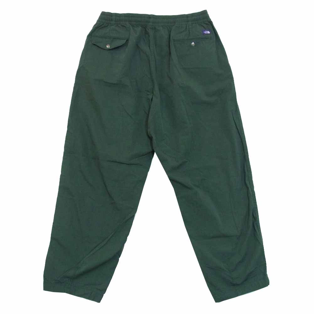 THE NORTH FACE ノースフェイス NT5054N PURPLE LABEL パープルレーベル Ripstop Shirred Waist Pants リップストップ シャーリング ウエストパンツ カーキ系 34【美品】【中古】