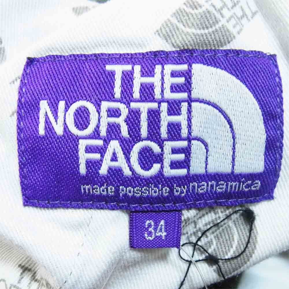 THE NORTH FACE ノースフェイス NT5054N PURPLE LABEL パープルレーベル Ripstop Shirred Waist Pants リップストップ シャーリング ウエストパンツ カーキ系 34【美品】【中古】