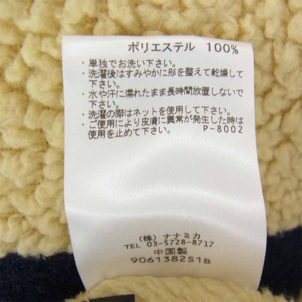 nanamica ナナミカ SUHF956 POLATEC FLEECE PULLOVER ポーラーテック フリース プルオーバー オフホワイト系 XL【美品】【中古】