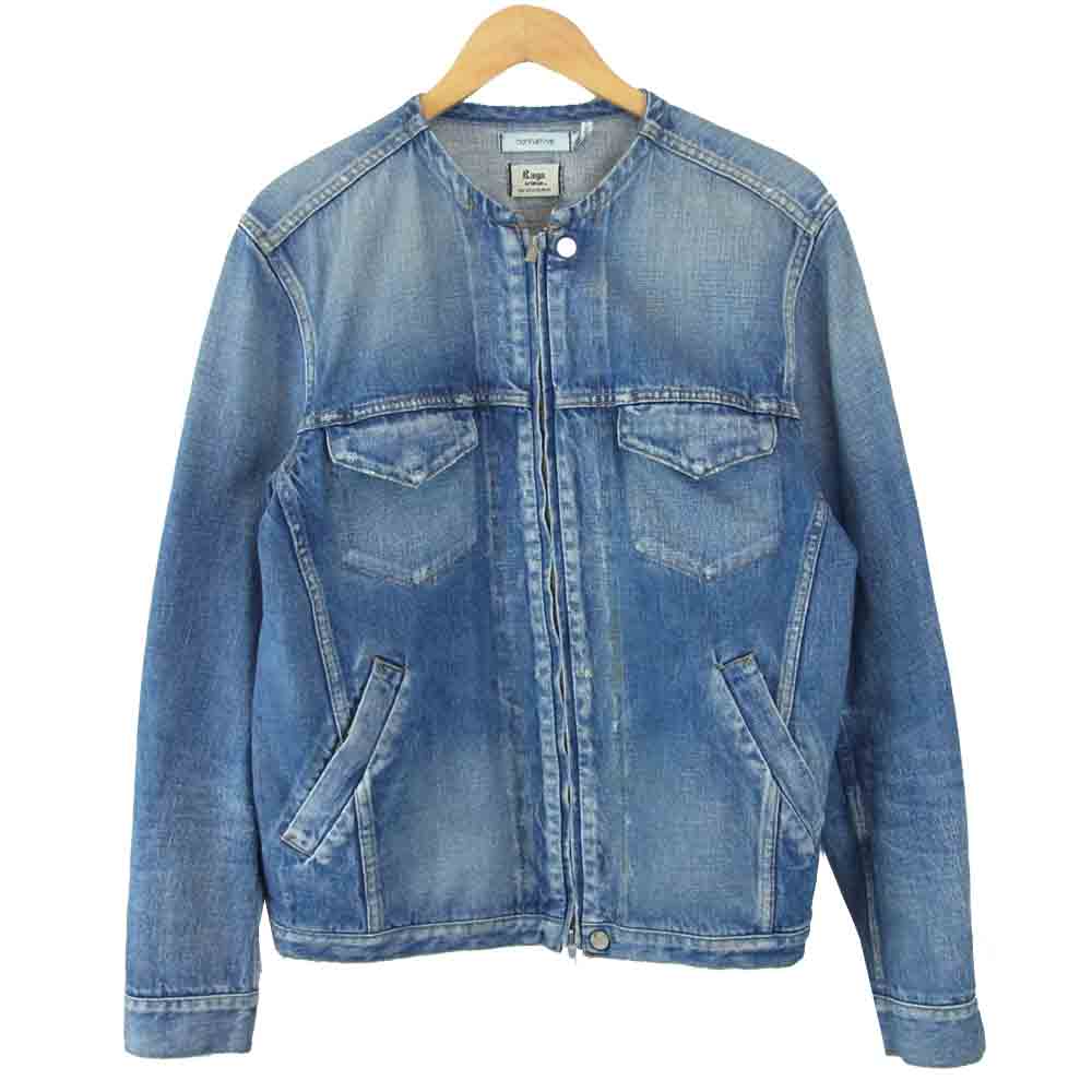 nonnative ノンネイティブ 211116151 Rags McGREGOR ラグスマックレガー TRACKER DENIM BLOUSON トラッカー デニム ブルゾン ライトブルー系 3【中古】