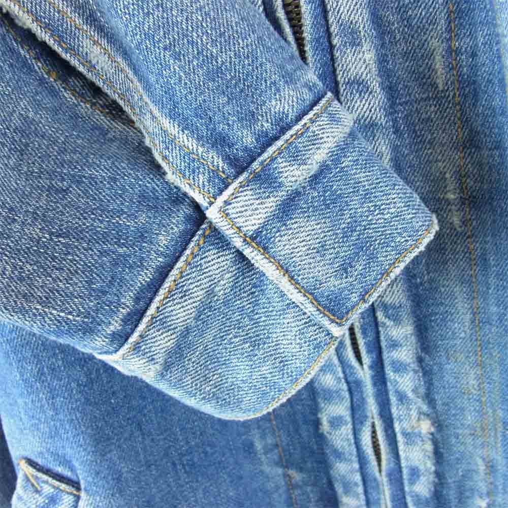 nonnative ノンネイティブ 211116151 Rags McGREGOR ラグスマックレガー TRACKER DENIM BLOUSON トラッカー デニム ブルゾン ライトブルー系 3【中古】