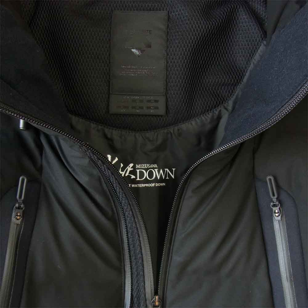 DESCENTE デサント DAMQGK30U ALLTERRAIN オルテライン 水沢ダウン マウンテニア ジャケット ブラック系 L【美品】【中古】