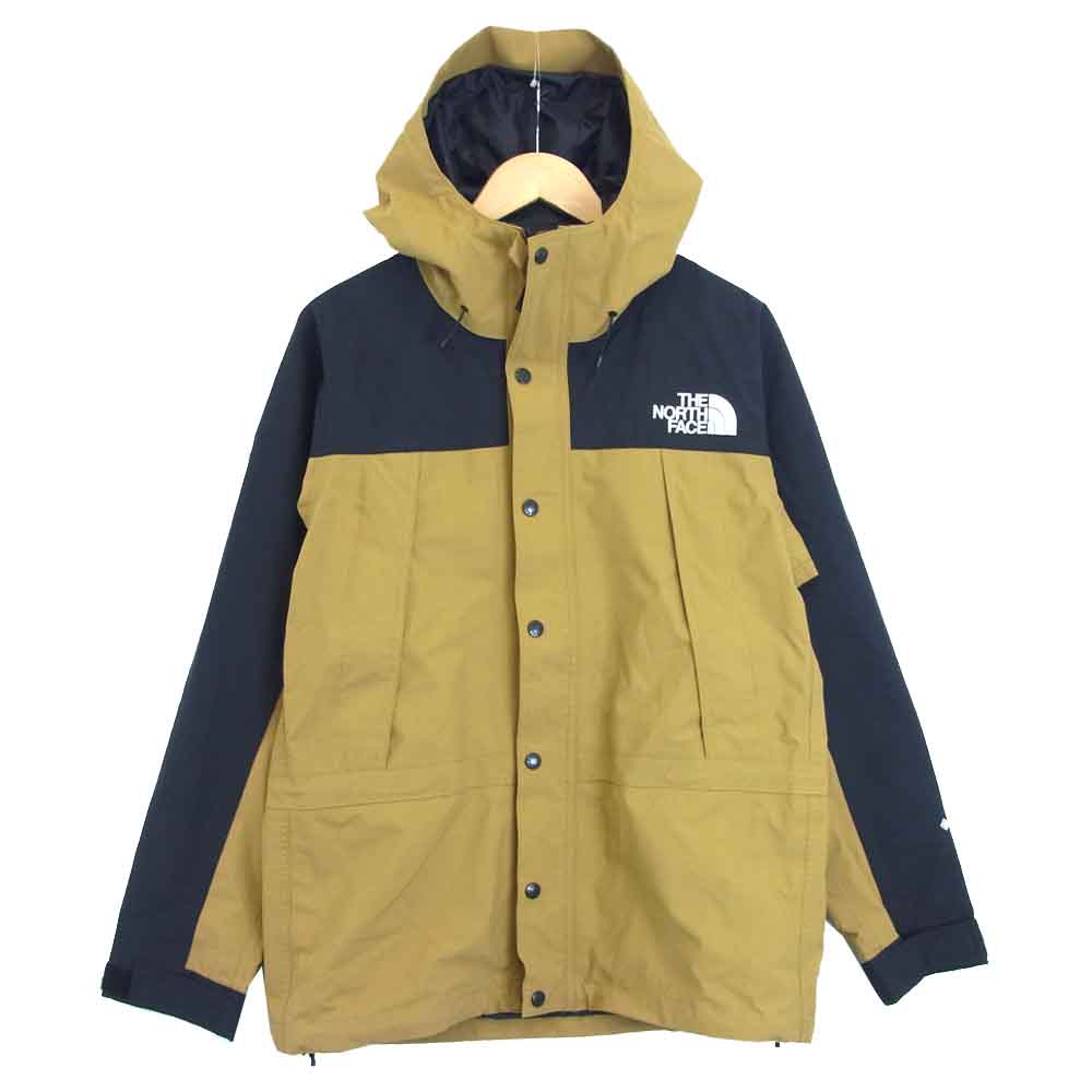 THE NORTH FACE ノースフェイス NP11834 Mountain Light Jacket マウンテン ライト ジャケット ゴアテックス ライトブラウン系 ブラック系 M【中古】