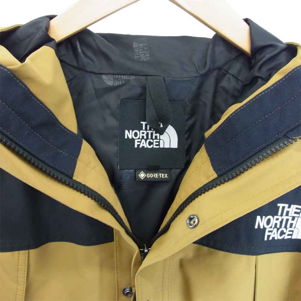THE NORTH FACE ノースフェイス NP11834 Mountain Light Jacket マウンテン ライト ジャケット ゴアテックス ライトブラウン系 ブラック系 M【中古】