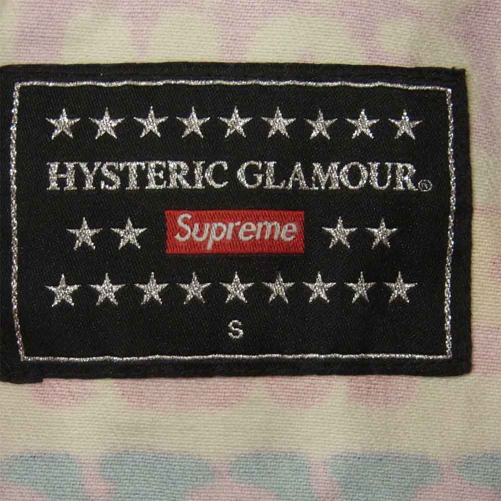 Supreme シュプリーム 17AW 02173ZI01 HYSTERIC GLAMOUR ヒステリックグラマー Text Work Jacket テキスト ワーク ジャケット ホワイト系 S【新古品】【未使用】【中古】