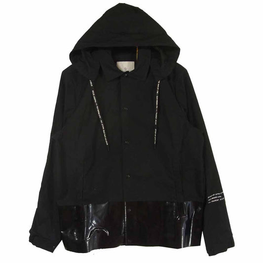 MONCLER モンクレール 19SS FRAGMENT フラグメント SKA バックロゴ ジャケット ブラック系 1【美品】【中古】