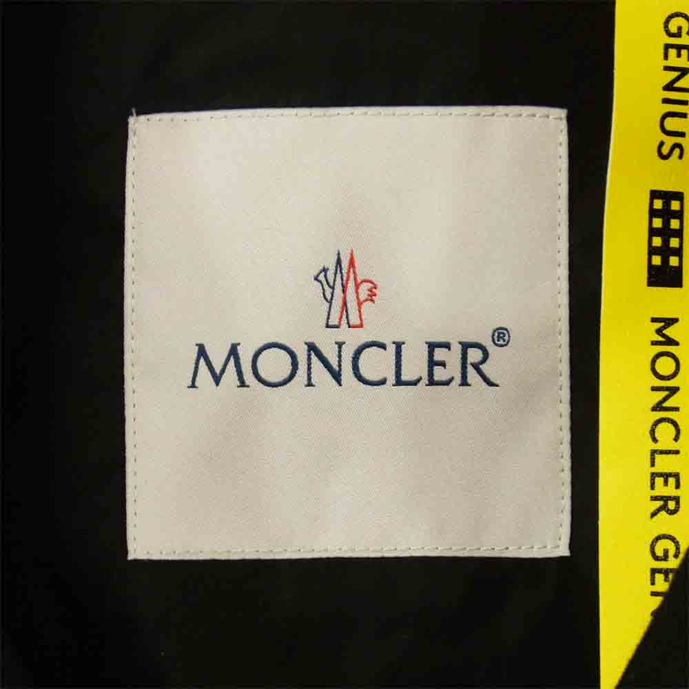 MONCLER モンクレール 19SS FRAGMENT フラグメント SKA バックロゴ ジャケット ブラック系 1【美品】【中古】