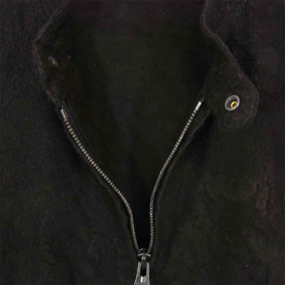 イサムカタヤマ バックラッシュ 1744-02 カンガルーニベ シングル ライダース ブラック系 S【中古】