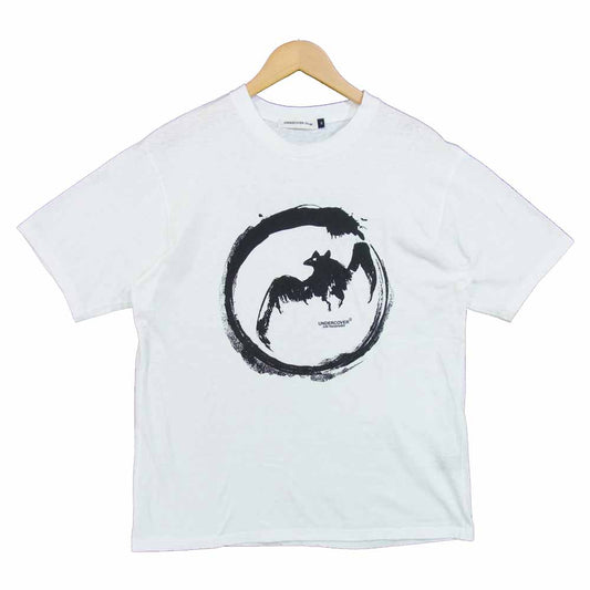 UNDERCOVER アンダーカバー UCZ3806 TEE BAT 蝙蝠 バット プリント Tシャツ ホワイト系 3【中古】