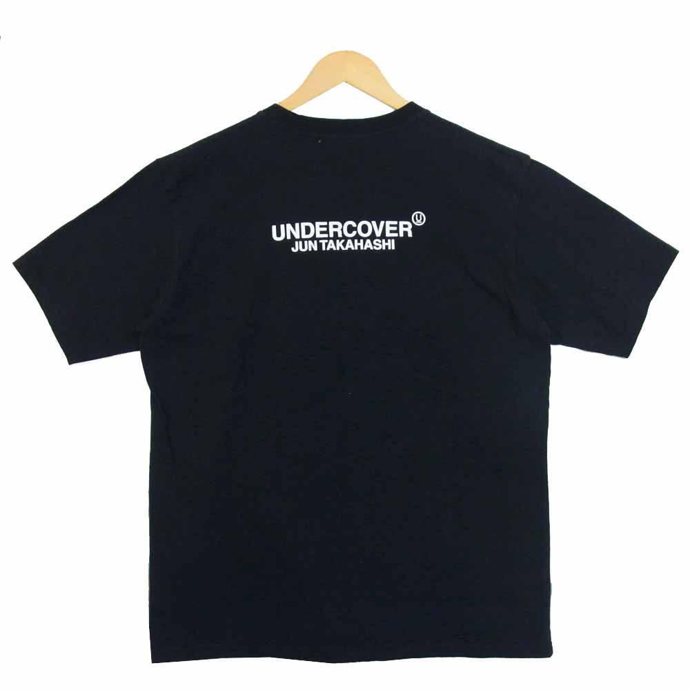UNDERCOVER アンダーカバー UCZ3807 JUN TAKAHASHI ジュンタカハシ Chaos und Gleichgewicht カオスバランス プリント Tシャツ ブラック系 4【中古】