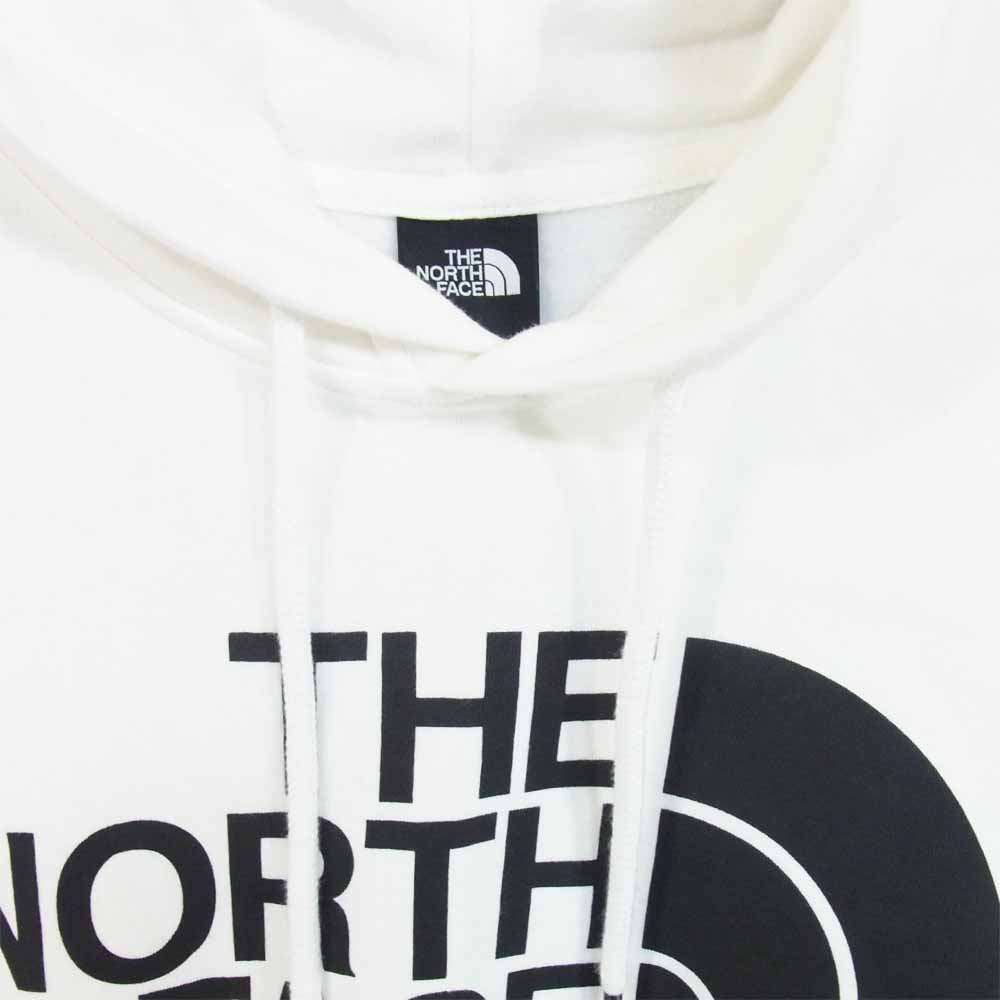 THE NORTH FACE ノースフェイス NF0A3YDWLA9-S M HD LOGOLUTION PO TNF ロゴ プリント プルオーバー パーカー ホワイト系 S【新古品】【未使用】【中古】