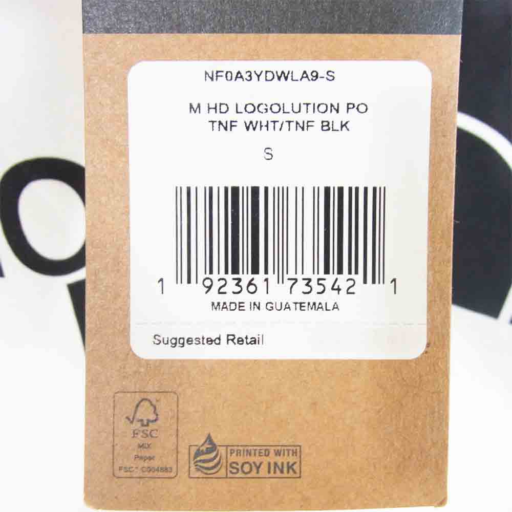 THE NORTH FACE ノースフェイス NF0A3YDWLA9-S M HD LOGOLUTION PO TNF ロゴ プリント プルオーバー パーカー ホワイト系 S【新古品】【未使用】【中古】