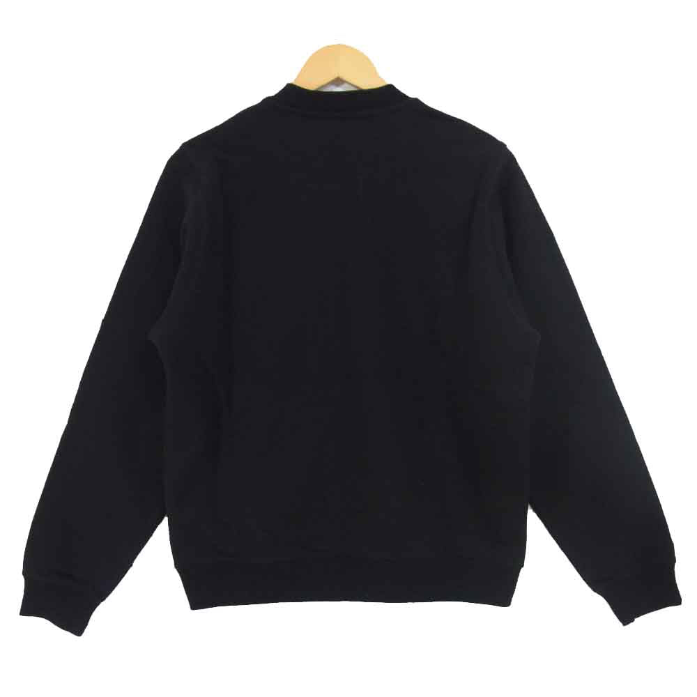DIESEL ディーゼル 00S77G F-ANG-COPY 0IAJH COPYRIGHT コピーライト ラバープリント スウェット トレーナー ブラック系 S【新古品】【未使用】【中古】
