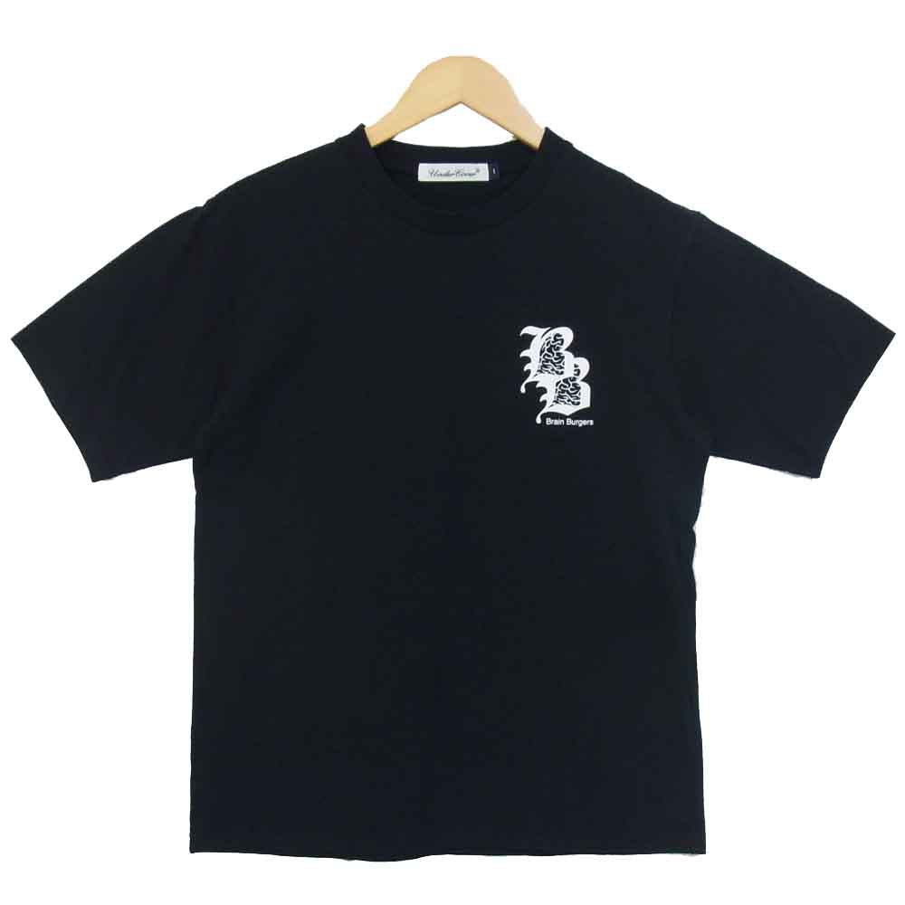 UNDERCOVER アンダーカバー UCY3801 BRAIN BURGERS TEE ブレインバーガーズ プリント Tシャツ ブラック系 1【美品】【中古】