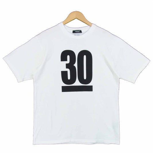 UNDERCOVER アンダーカバー JUN TAKAHASHI ジュンタカハシ 30周年 プリント Tシャツ ホワイト系 3【美品】【中古】