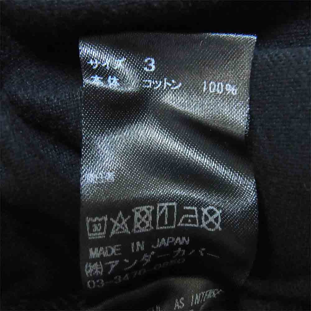 UNDERCOVER アンダーカバー JUN TAKAHASHI ジュンタカハシ 30周年 プリント Tシャツ ブラック系 L【美品】【中古】