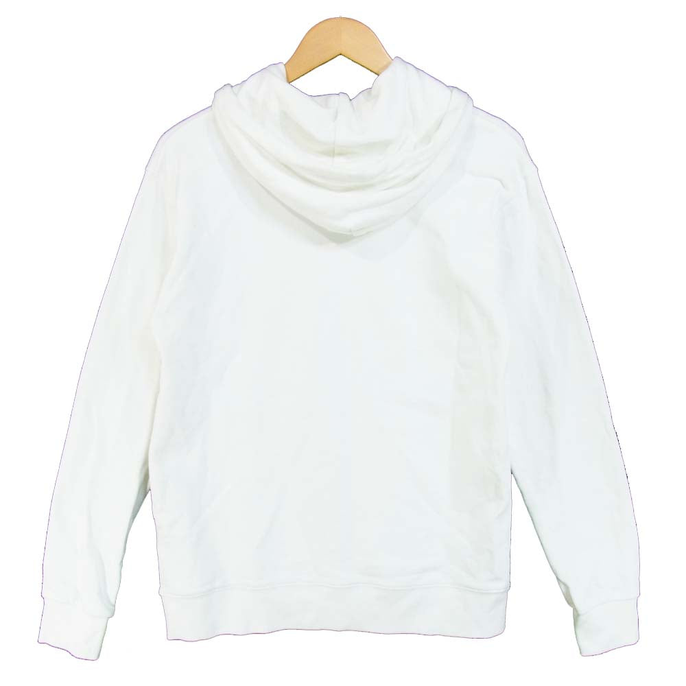 COMME des GARCONS コムデギャルソン SZ-T001 CDG シーディージー ロゴ プリント プルオーバー パーカー ホワイト系 L【美品】【中古】