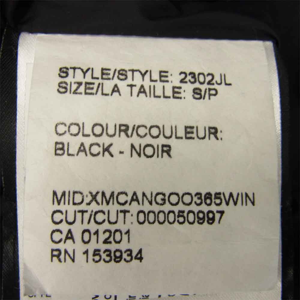 CANADA GOOSE カナダグース 2302JL 国内正規品 MACKENZIE PARKA マッケンジー パーカ ダウン ジャケット ブラック系 ブラウン系 38【美品】【中古】