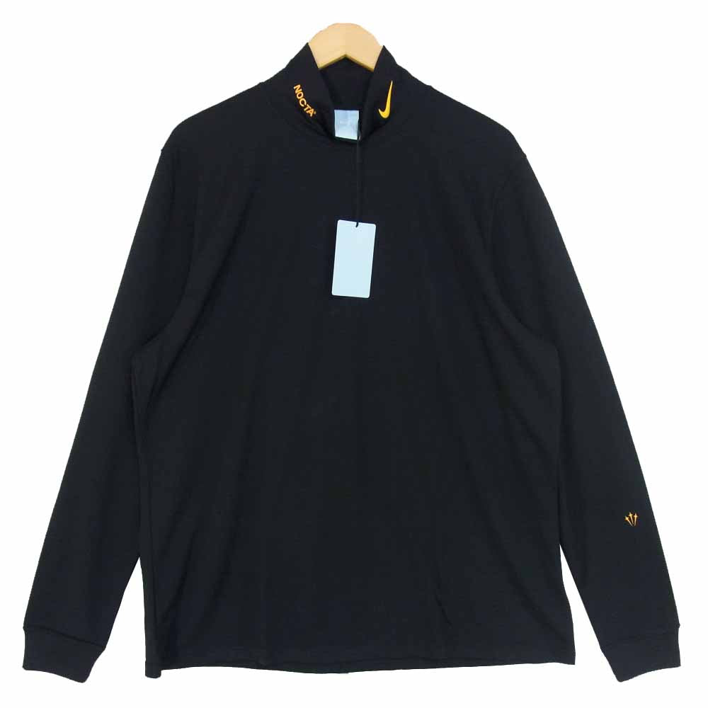 NIKE ナイキ DA3938-010 x DRAKE NOCTA M NRG AU MOCK NECK ESS ドレイク ノクタ モック ネック ブラック系 XL【新古品】【未使用】【中古】