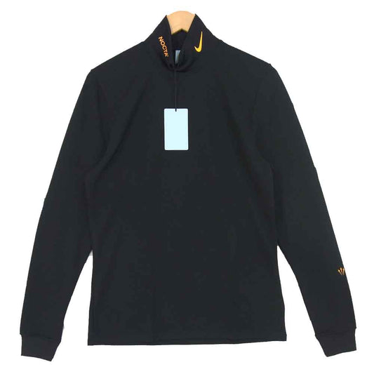 NIKE ナイキ DA3938-010 x DRAKE NOCTA M NRG AU MOCK NECK ESS ドレイク ノクタ モック ネック ブラック系 S【新古品】【未使用】【中古】