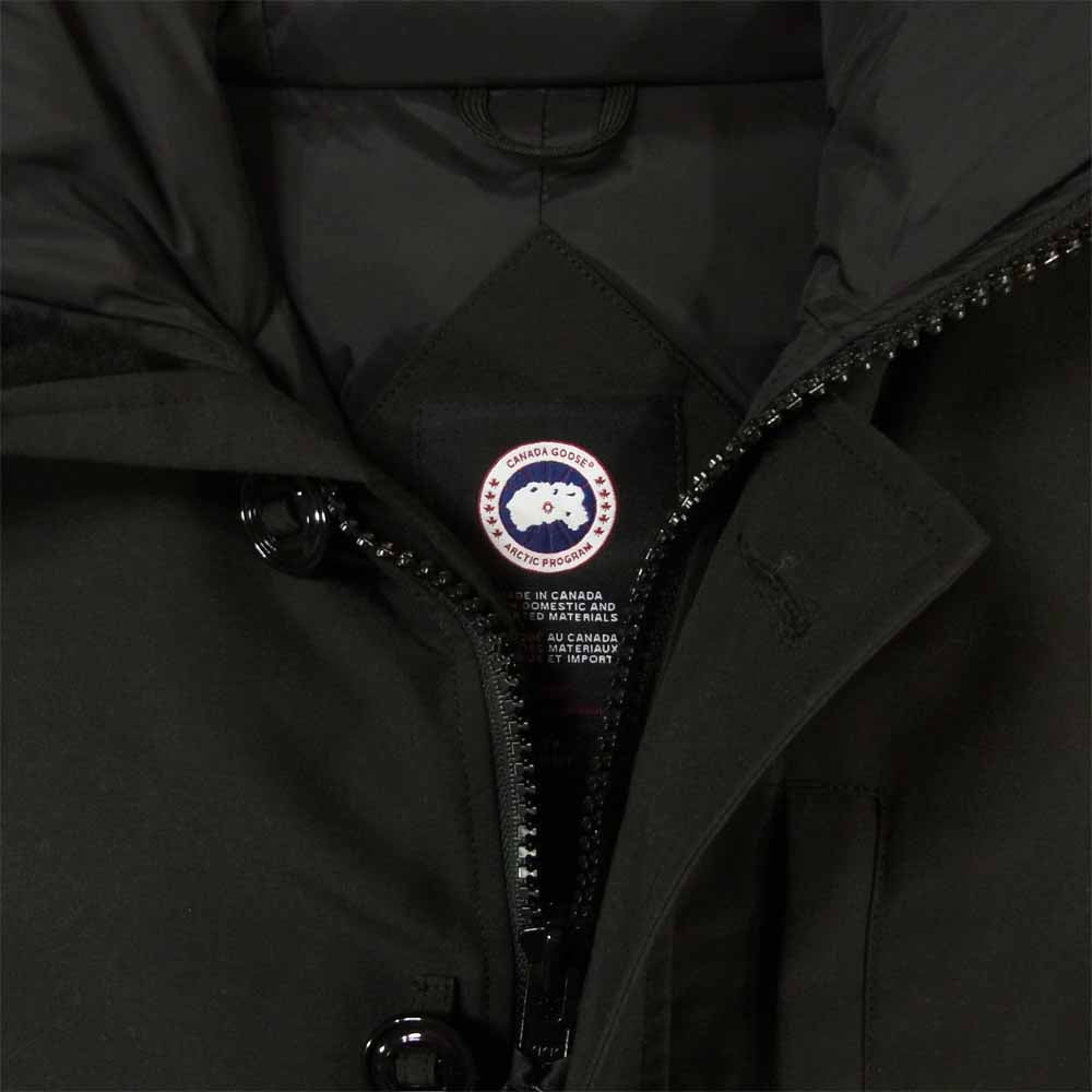 CANADA GOOSE カナダグース 3438JM 国内正規品 サザビーリーグ JASPER PARKA ジャスパー パーカー ダウン ジャケット ブラック系 S【美品】【中古】
