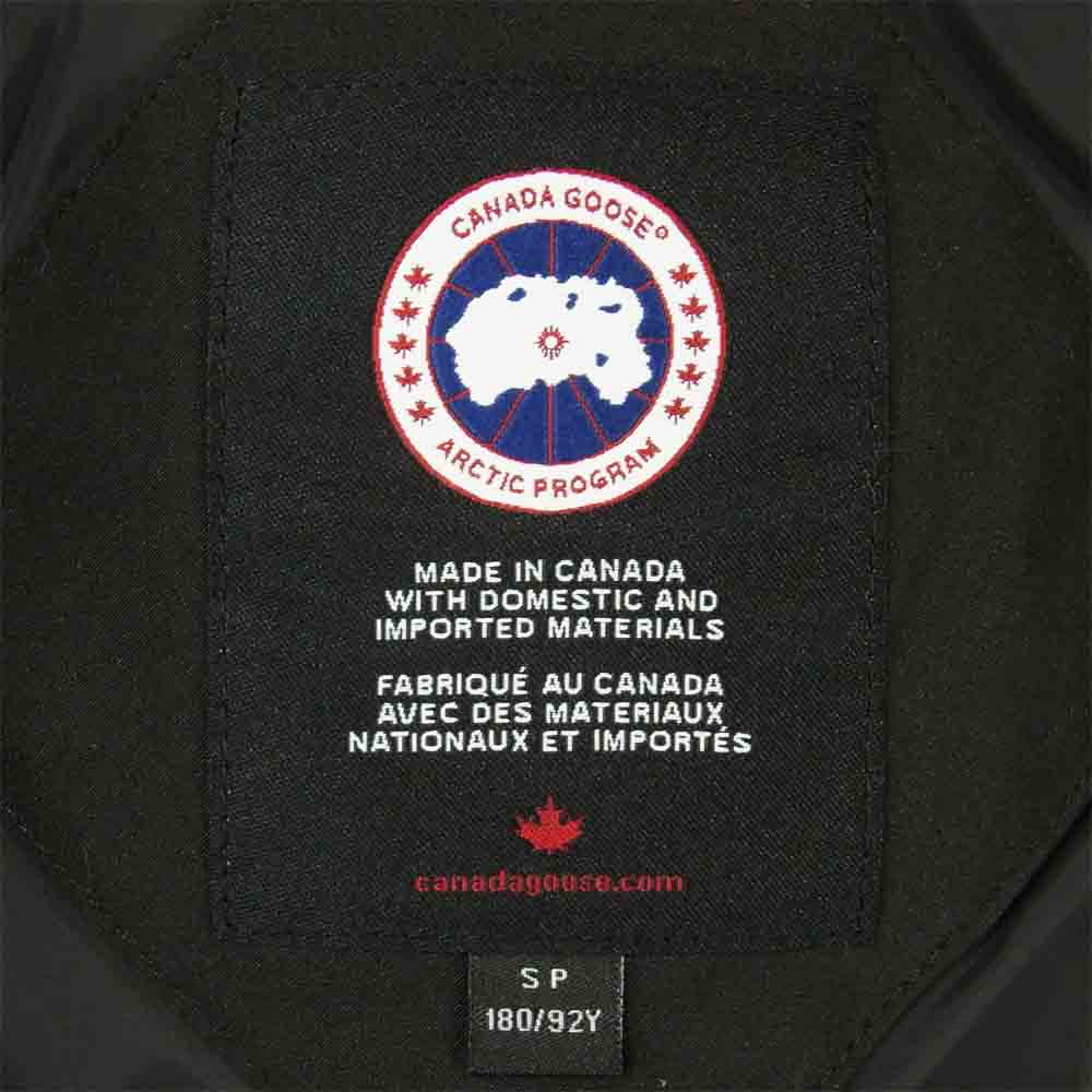 CANADA GOOSE カナダグース 3438JM 国内正規品 サザビーリーグ JASPER PARKA ジャスパー パーカー ダウン ジャケット ブラック系 S【美品】【中古】