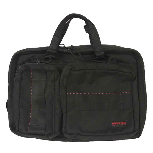 BRIEFING ブリーフィング BRF399219 NEO TRINITY LINER 3WAY ネオ トリニティライナー ショルダーストラップ付 バッグ ブラック系【美品】【中古】