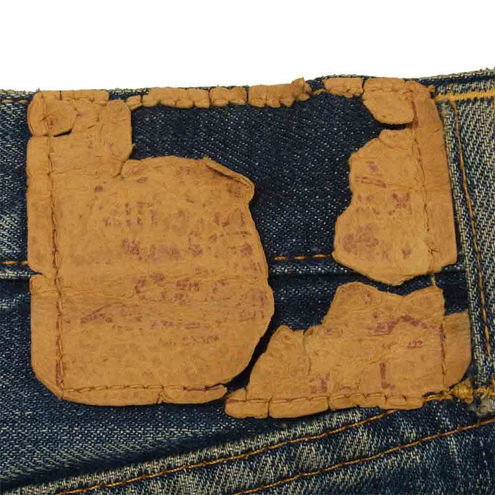 Levi's リーバイス ビッグE 502 ボタン裏16刻印 W27 ストレート デニム パンツ インディゴブルー系【中古】