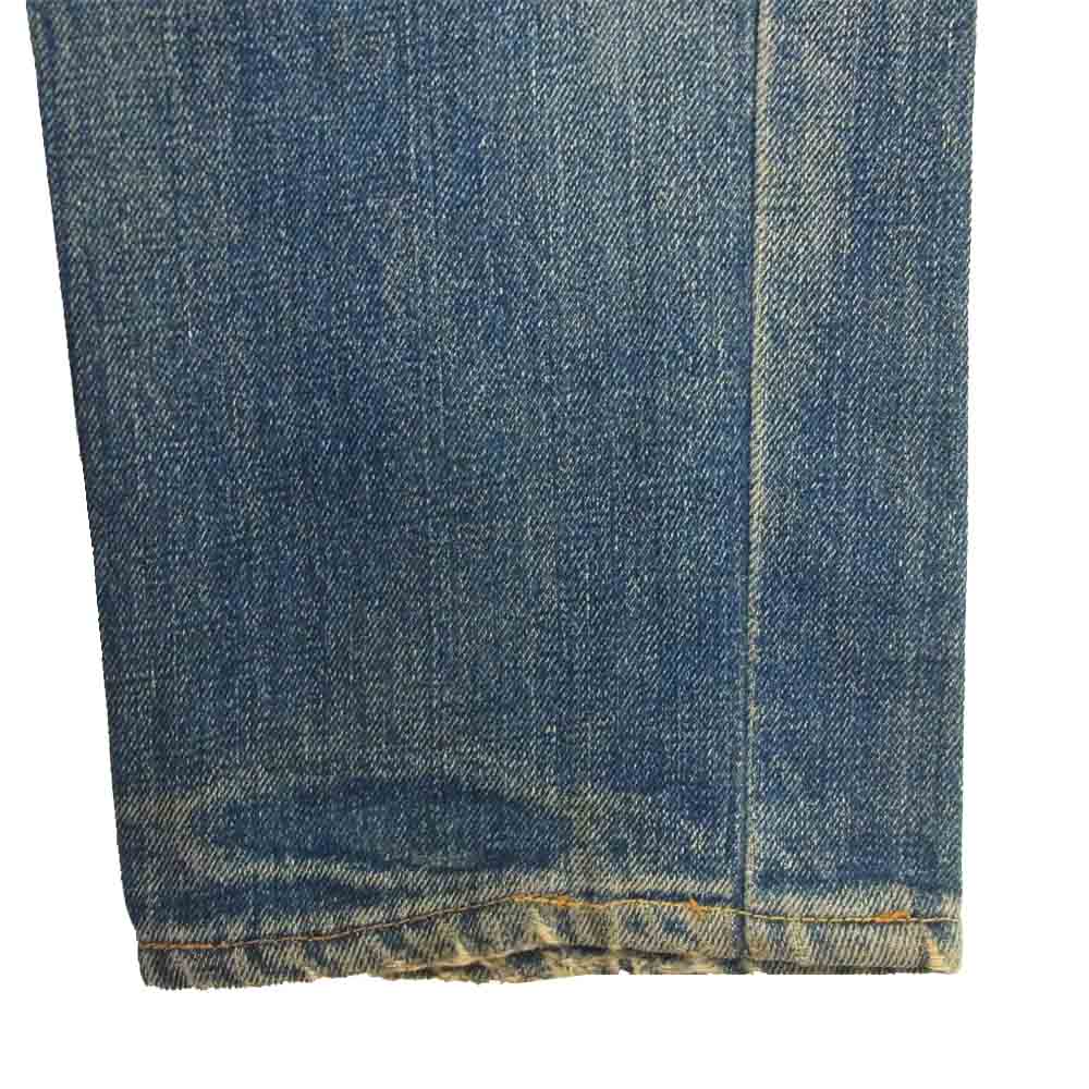 Levi's リーバイス ビッグE 502 ボタン裏16刻印 W27 ストレート デニム パンツ インディゴブルー系【中古】