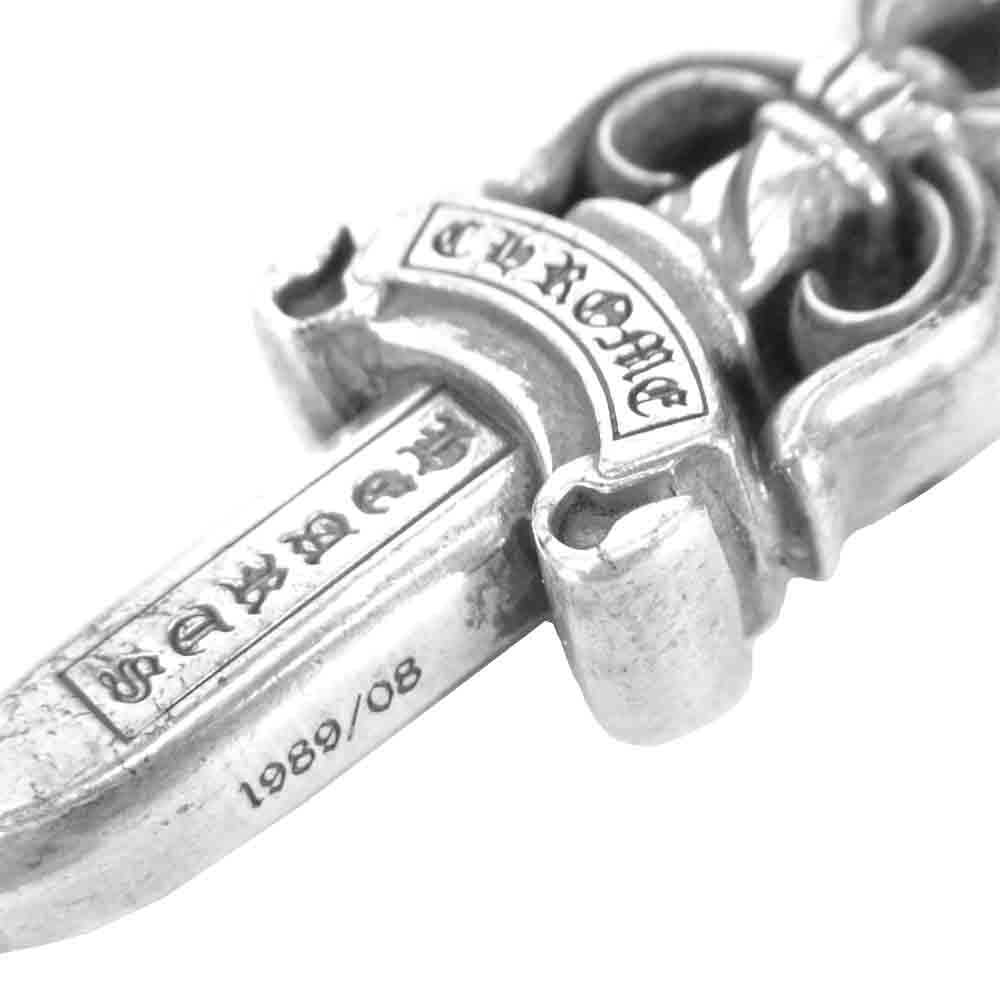 CHROME HEARTS クロムハーツ（原本有） DBL DAGGER ダブルダガー ペンダント トップ【中古】