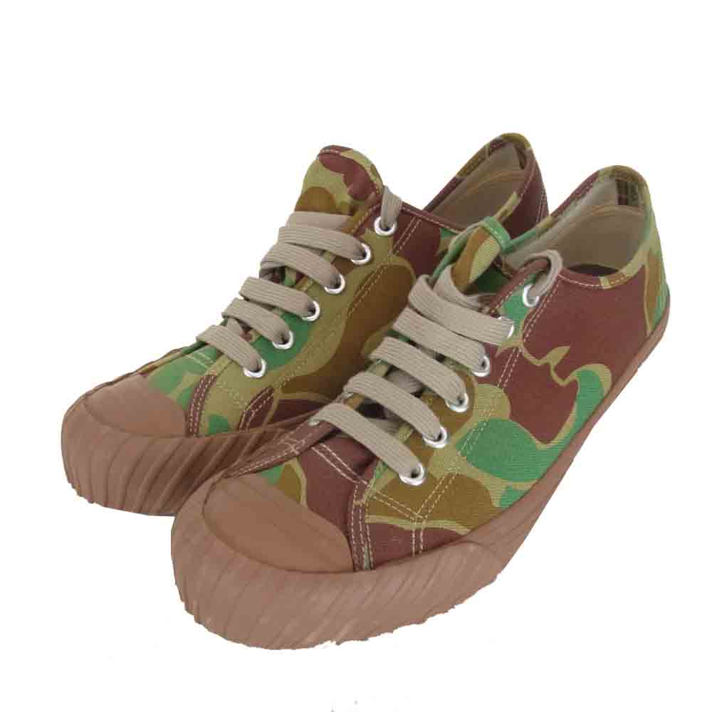 CUSHMAN クッシュマン 29072 ローカット キャンバス スニーカー CAMO 8【中古】