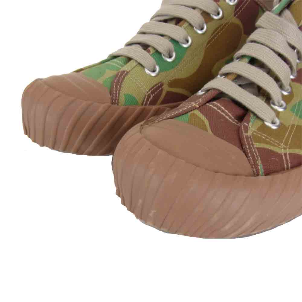 CUSHMAN クッシュマン 29072 ローカット キャンバス スニーカー CAMO 8【中古】