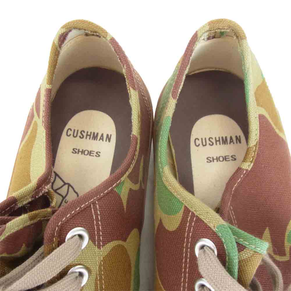 CUSHMAN クッシュマン 29072 ローカット キャンバス スニーカー CAMO 8【中古】