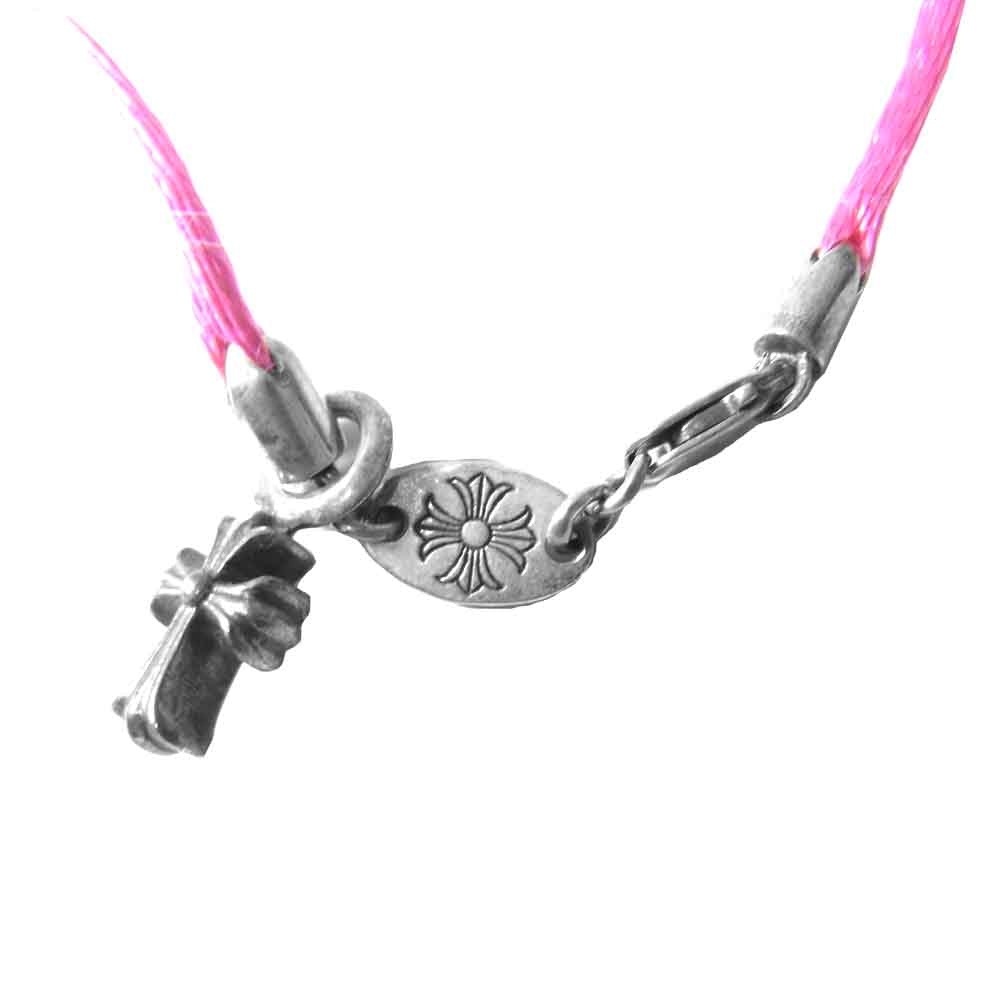 CHROME HEARTS クロムハーツ（原本無） KZ ブレスレット ピンク系 シルバー系【中古】