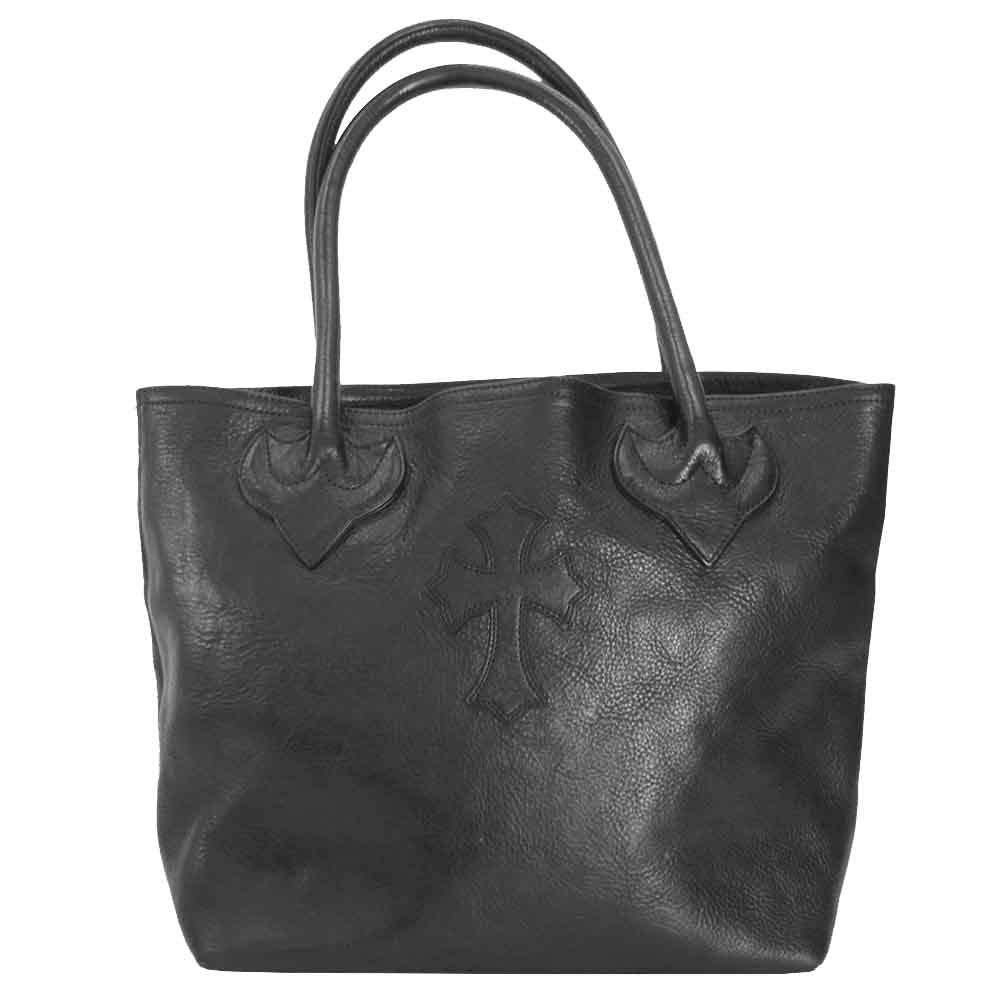 CHROME HEARTS クロムハーツ（原本無） FS TOTE FSトート クロスパッチ ブラック系【中古】