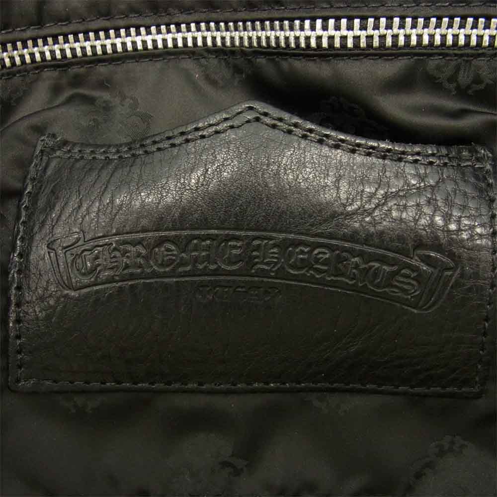 CHROME HEARTS クロムハーツ（原本無） FS TOTE FSトート クロスパッチ ブラック系【中古】