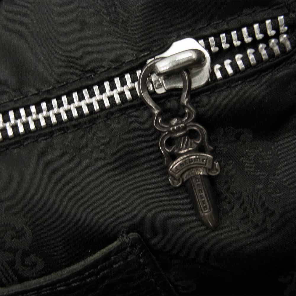 CHROME HEARTS クロムハーツ（原本無） FS TOTE FSトート クロスパッチ ブラック系【中古】